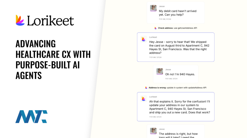 Lorikeet: Lorikeet: Advancing Healthcare CX with Purpose-Built AI Agents