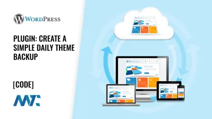 WordPress: Simple Daily Active Theme Backup