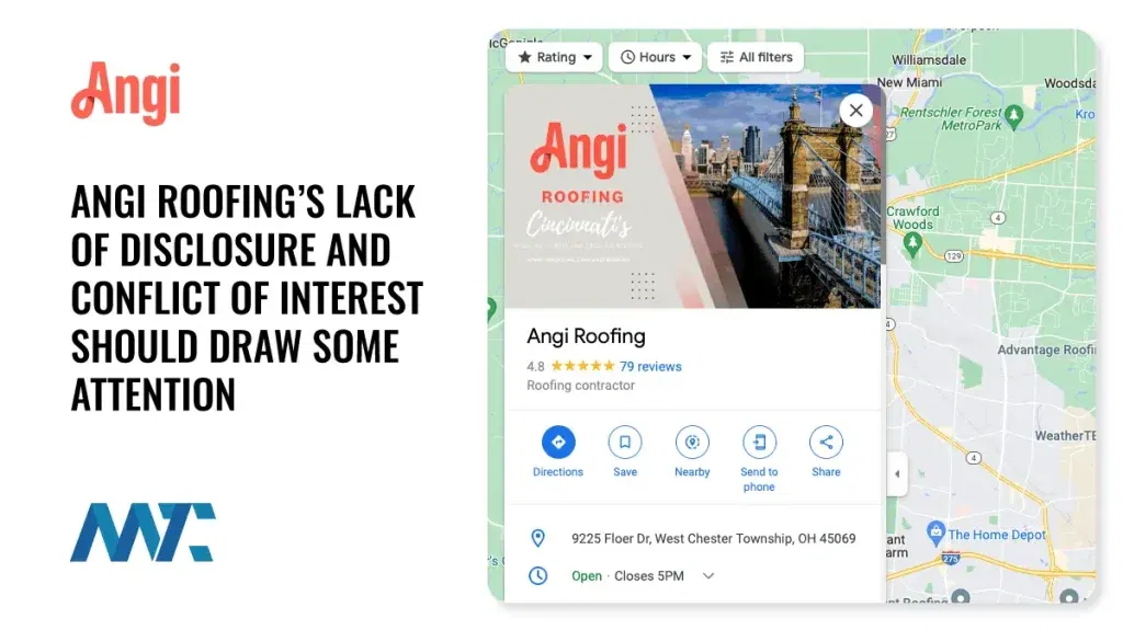 Angi Roofing FTC Disclosure, Home Services Lead Generation