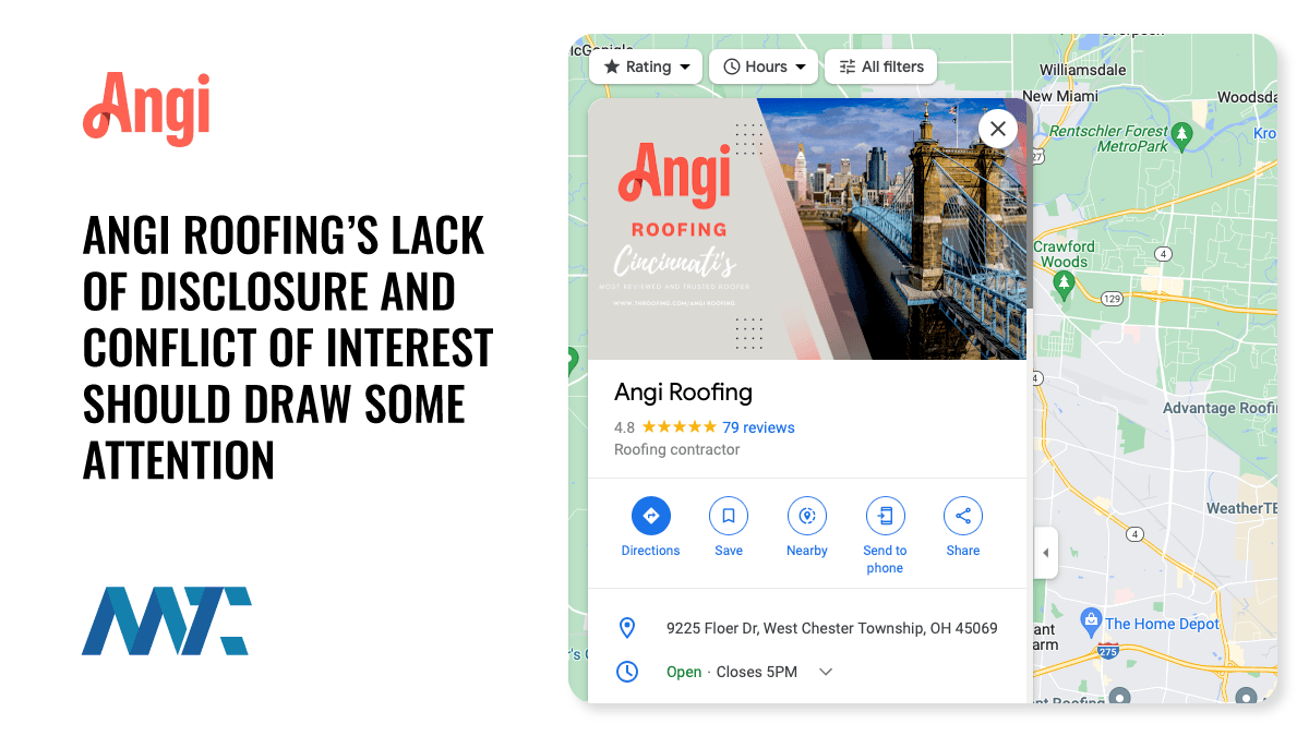Angi Roofing’s Lack of Disclosure and Conflict Of Interest Should Draw Some Attention 1 Angi Roofing FTC Disclosure, Home Services Lead Generation