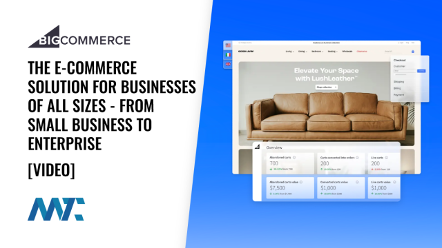 BigCommerce: E-commerce Solution for Businesses of All Sizes - From Small Business to Enterprise