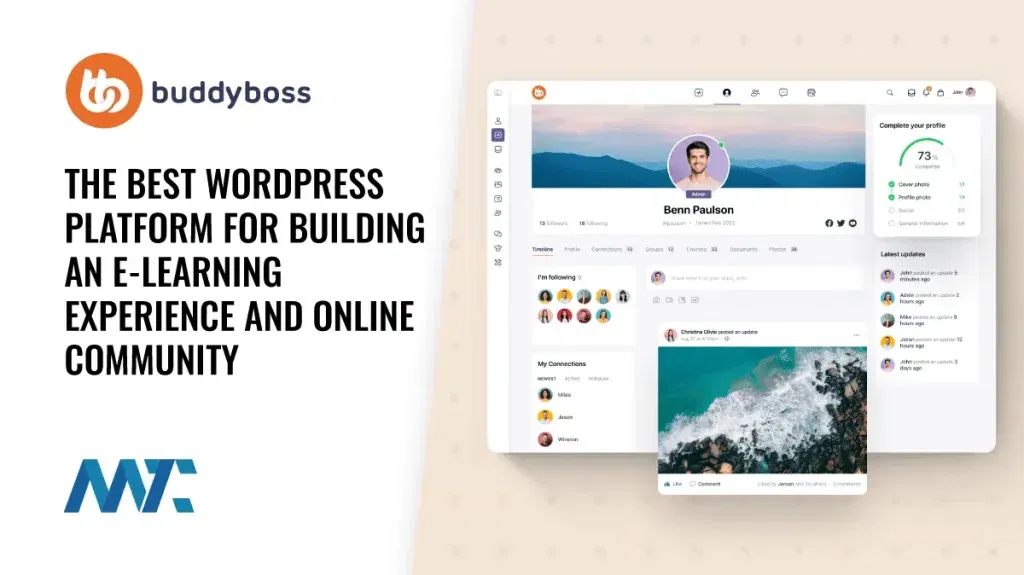 The Best WordPress Platform For Building An E-Learning Experience and Online Community