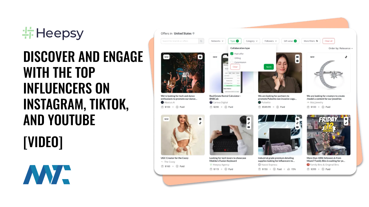 Heepsy: Discover and Engage with the Top Influencers on Instagram, TikTok, and YouTube 1 Heepsy: Discover and Engage with the Top Influencers on Instagram, TikTok, and YouTube