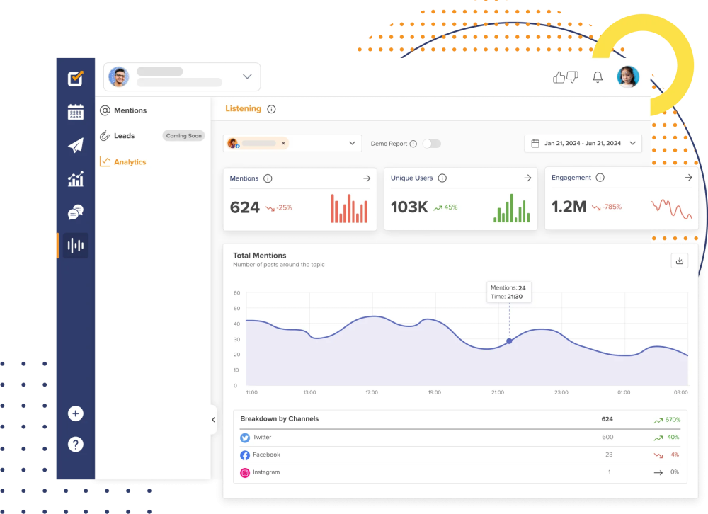 Social Champ: The Ultimate Social Media Management Tool for Marketers, Teams, and Agencies 4 Social Champ Social Media Listening