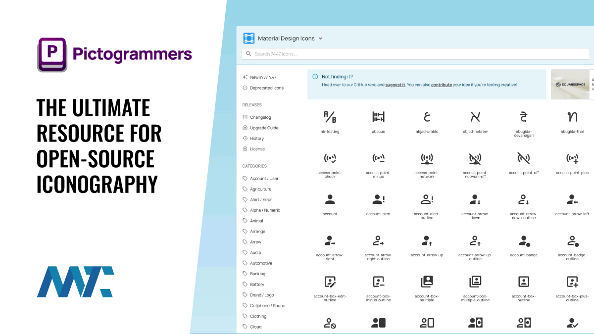 Pictogrammers: The Ultimate Resource for Open-Source Iconography 1 Pictogrammers: Open-Source Iconography (Icons and SVG)