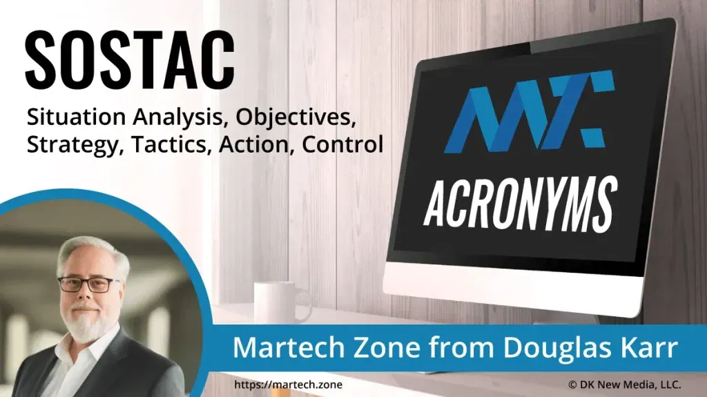 SOSTAC: Situation Analysis, Objectives, Strategy, Tactics, Action, Control
