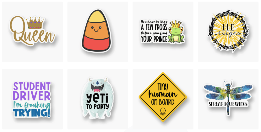 custom stickers from bottleyourbrand