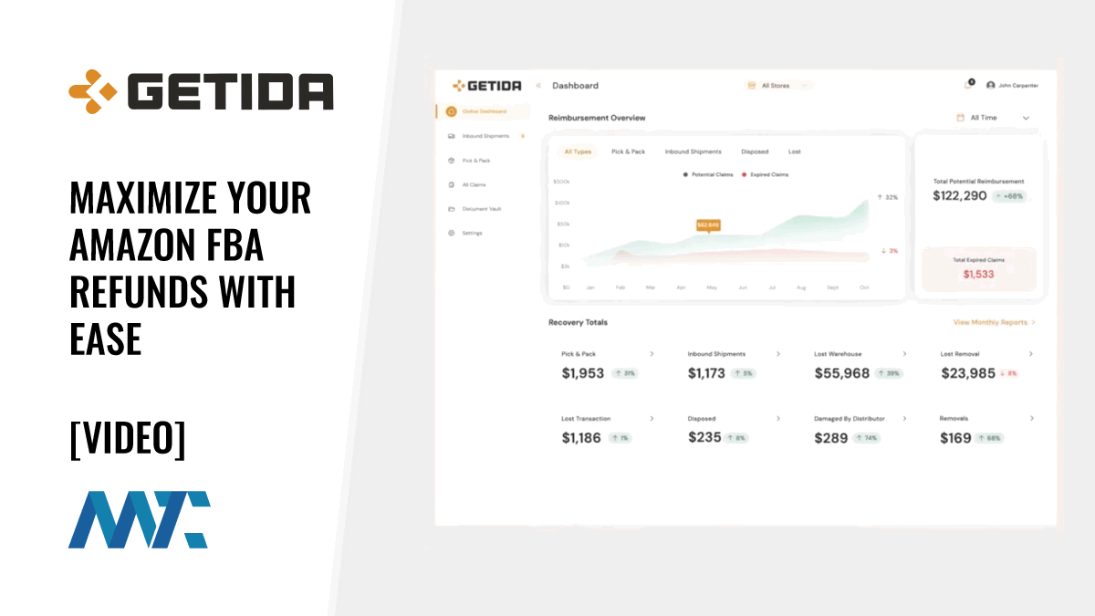 Getida: Maximize Your Amazon FBA Refunds with Ease