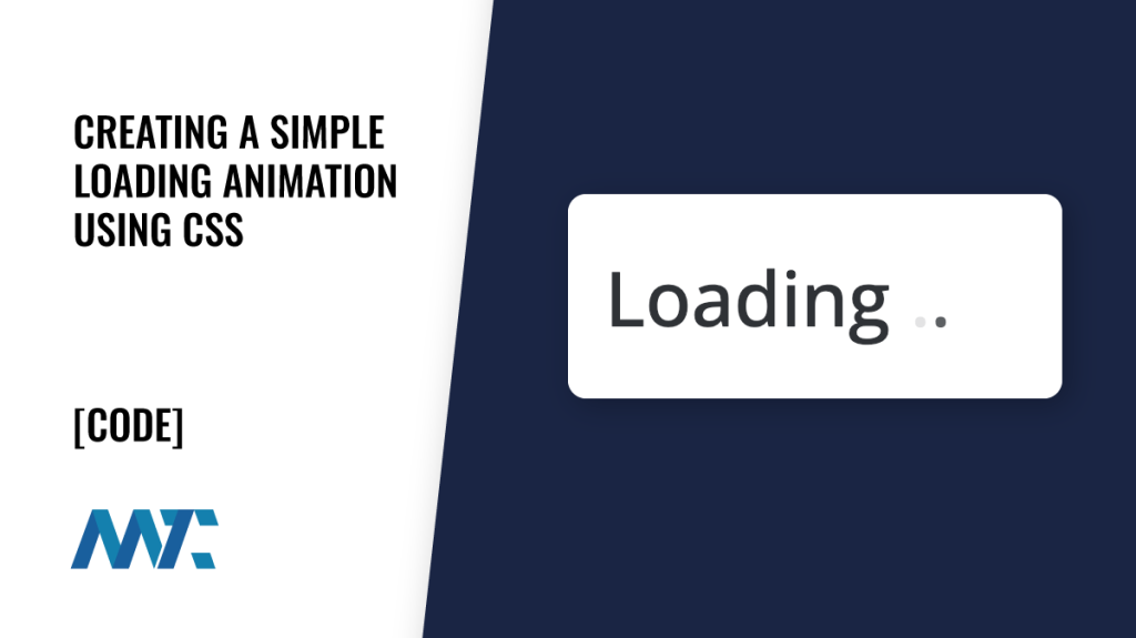 Loading Animation With CSS