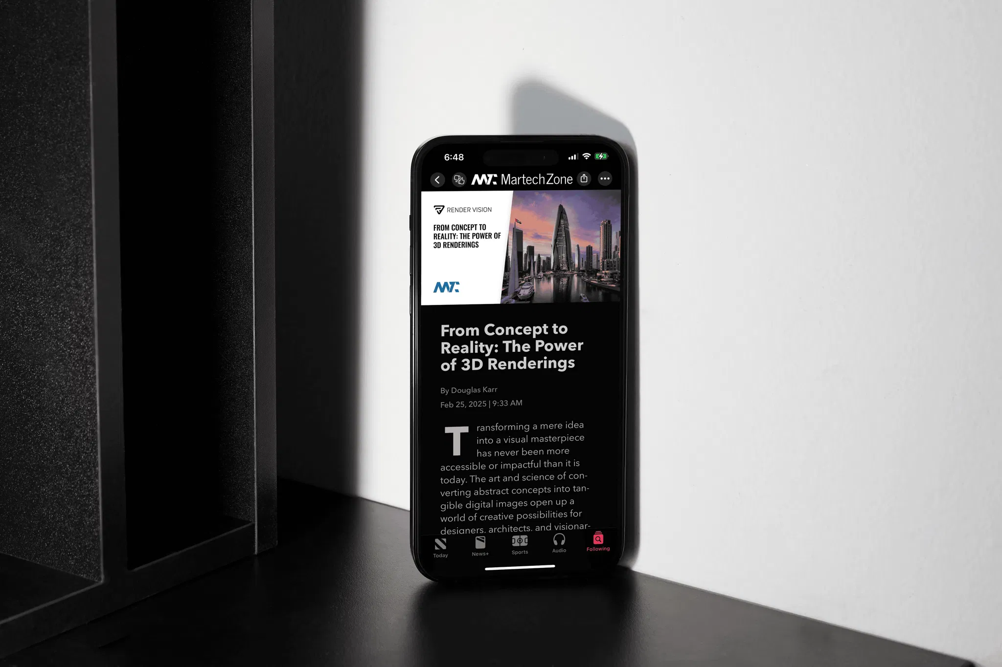 martech-zone-article-on-apple-news