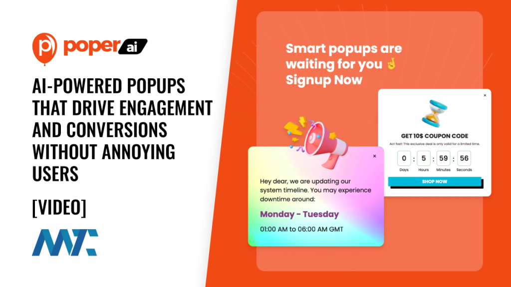 poper ai powered smart popups for increased conversion rates