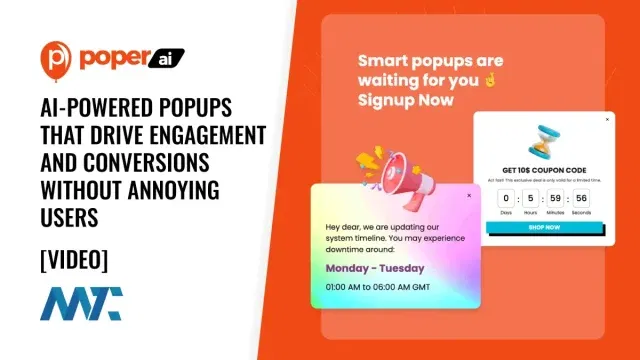 poper ai powered smart popups for increased conversion rates