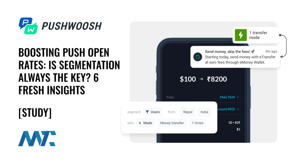 Pushwoosh: Mobile Push Marketing Segmentation Study