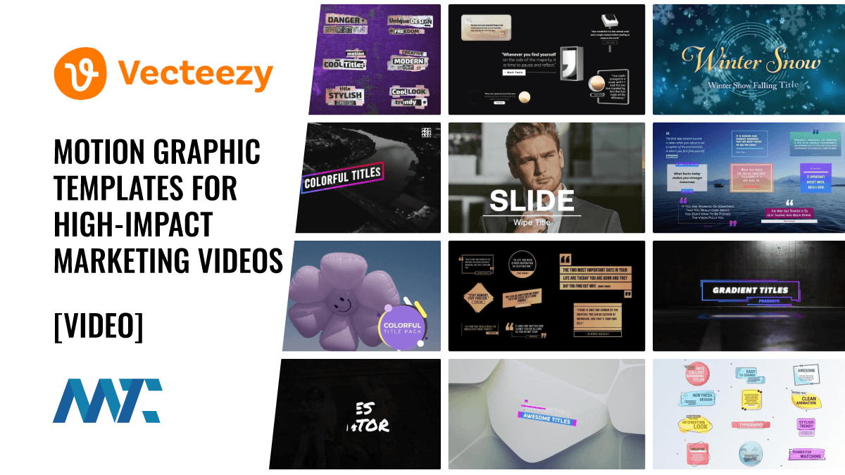 Vecteezy: Motion Graphic Templates for High-Impact Marketing Videos 1 Vecteezy: Motion Graphic Templates (Royalty-Free)