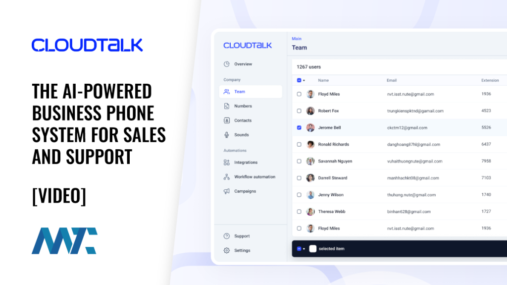 CloutTalk: The AI-Powered Business Phone System for Sales and Support
