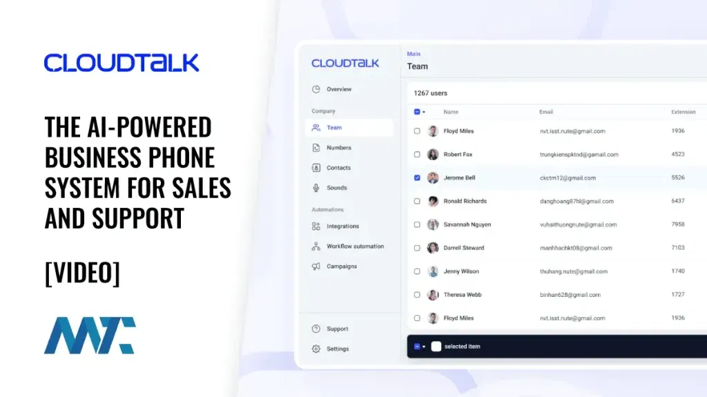 CloutTalk: The AI-Powered Business Phone System for Sales and Support