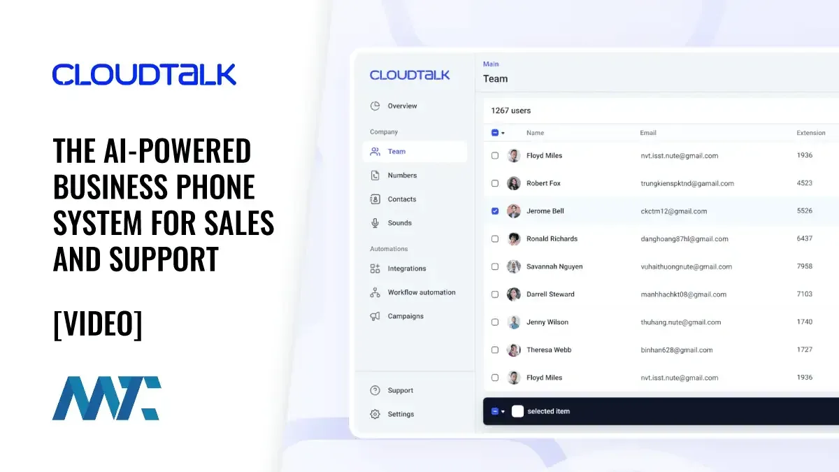 CloutTalk: The AI-Powered Business Phone System for Sales and Support