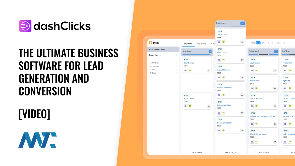 DashClicks: CRM, Lead Generation, and Conversion Platform