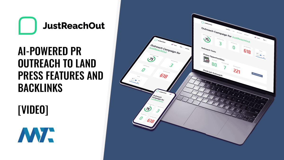 JustReachOut: AI-Powered PR Outreach to Land Press Features and Backlinks 1 JustReachOut: AI-Powered PR Outreach Software
