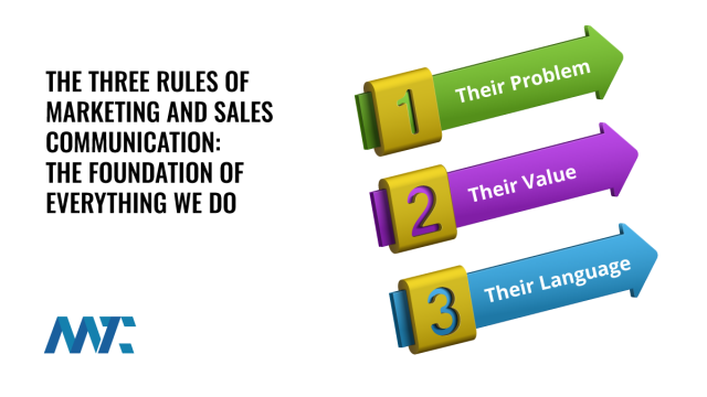3 Rules of Marketing and Sales Communication