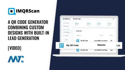IMQRScan: A QR Code Generator Combining Custom Designs with Built-In Lead Generation
