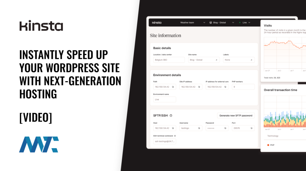 Kinsta: High-Speed Managed WordPress Hosting