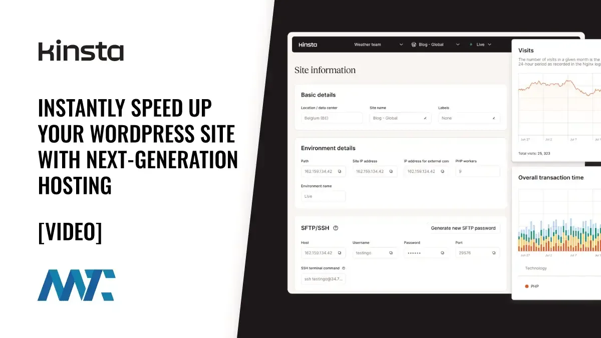 Kinsta: High-Speed Managed WordPress Hosting