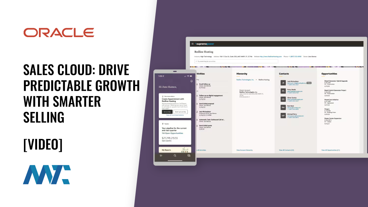 Oracle Sales Cloud: Drive Predictable Growth with Smarter Selling 1 Oracle Sales Cloud: Drive Predictable Growth with Smarter Selling