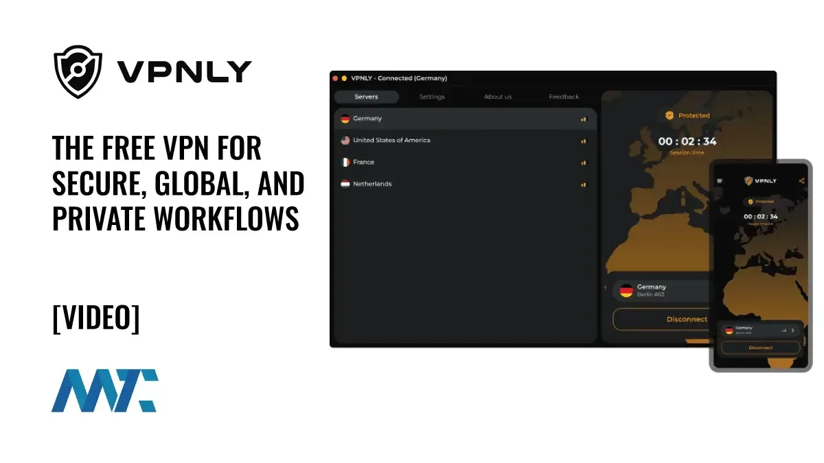 VPNLY: Global, Secure, Free Virtual Private Network (VPN)