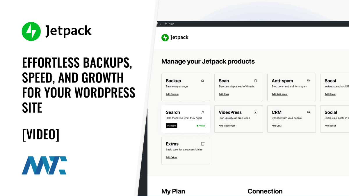 Jetpack: Effortless Backups, Speed, and Growth for Your WordPress Site 1 Jetpack: Effortless Backups, Speed, and Growth for Your WordPress Site