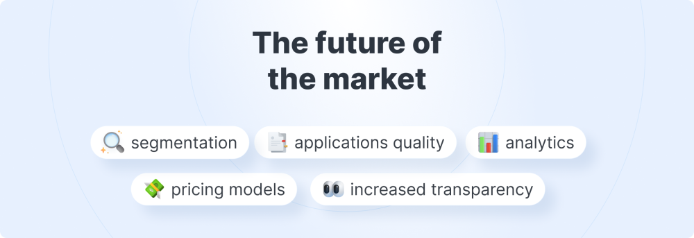 Jooble Segmentation of Leads for Quality Traffic: The Secret of Success for Stellenonline 8 7 5 future of segmentation