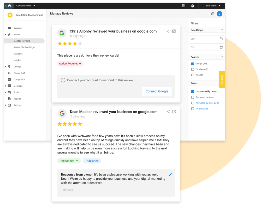 Vendasta Optimized Recommendations