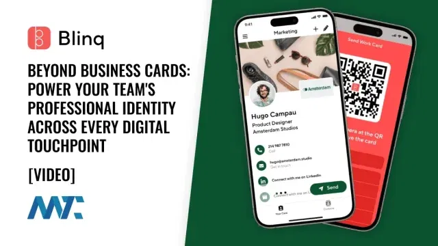 Blinq: Digltal Business Cards, NFC Cards, Email Signatures, for Teams