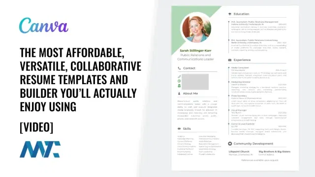 Canva Resume Templates and CV Builder
