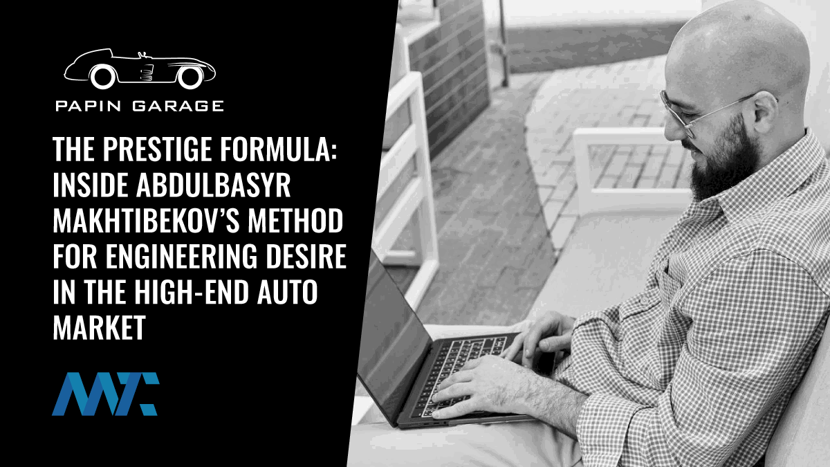 The Prestige Formula: Inside Abdulbasyr Makhtibekov’s Method for Engineering Desire in the High-End Auto Market