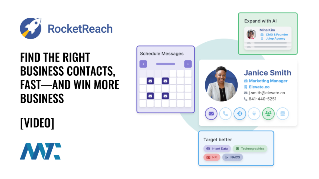 RocketReach: Find the Right Business Contacts, Fast—And Win More Business