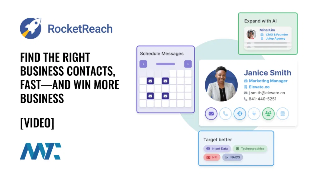RocketReach: Find the Right Business Contacts, Fast—And Win More Business