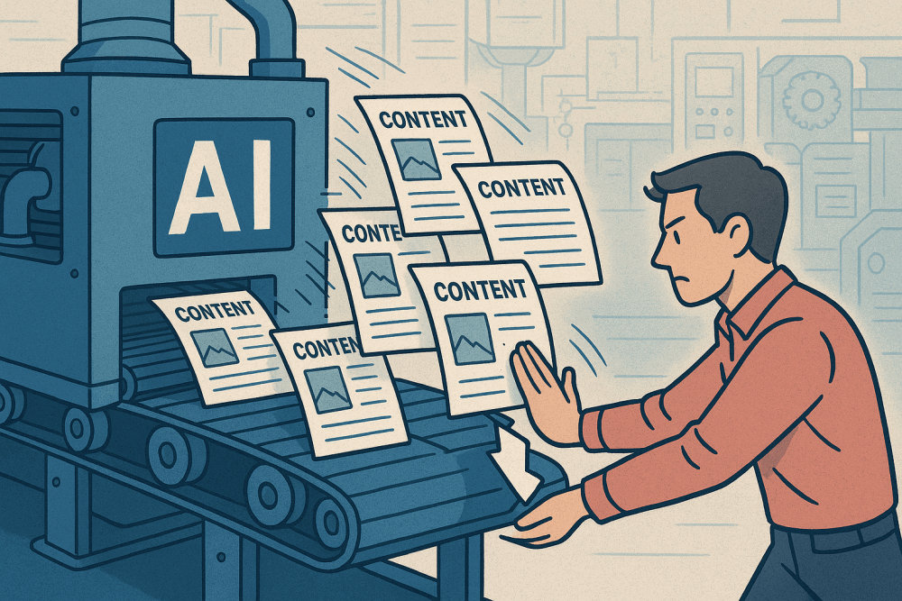 Human Touch and Generative AI Content