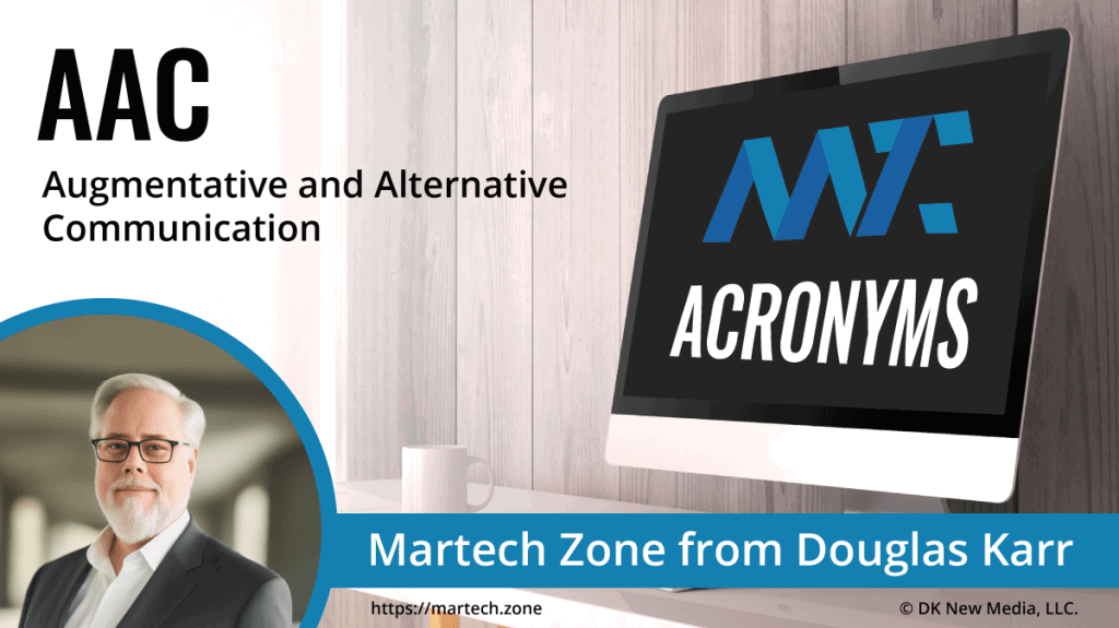 AAC: Augmentative and Alternative Communication