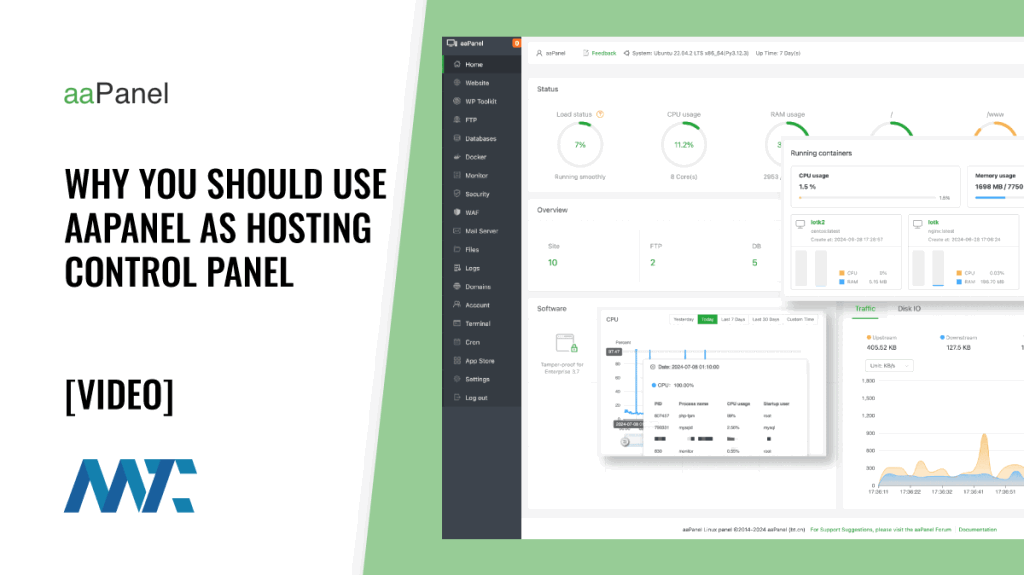 aaPanel: Web Hosting Panel