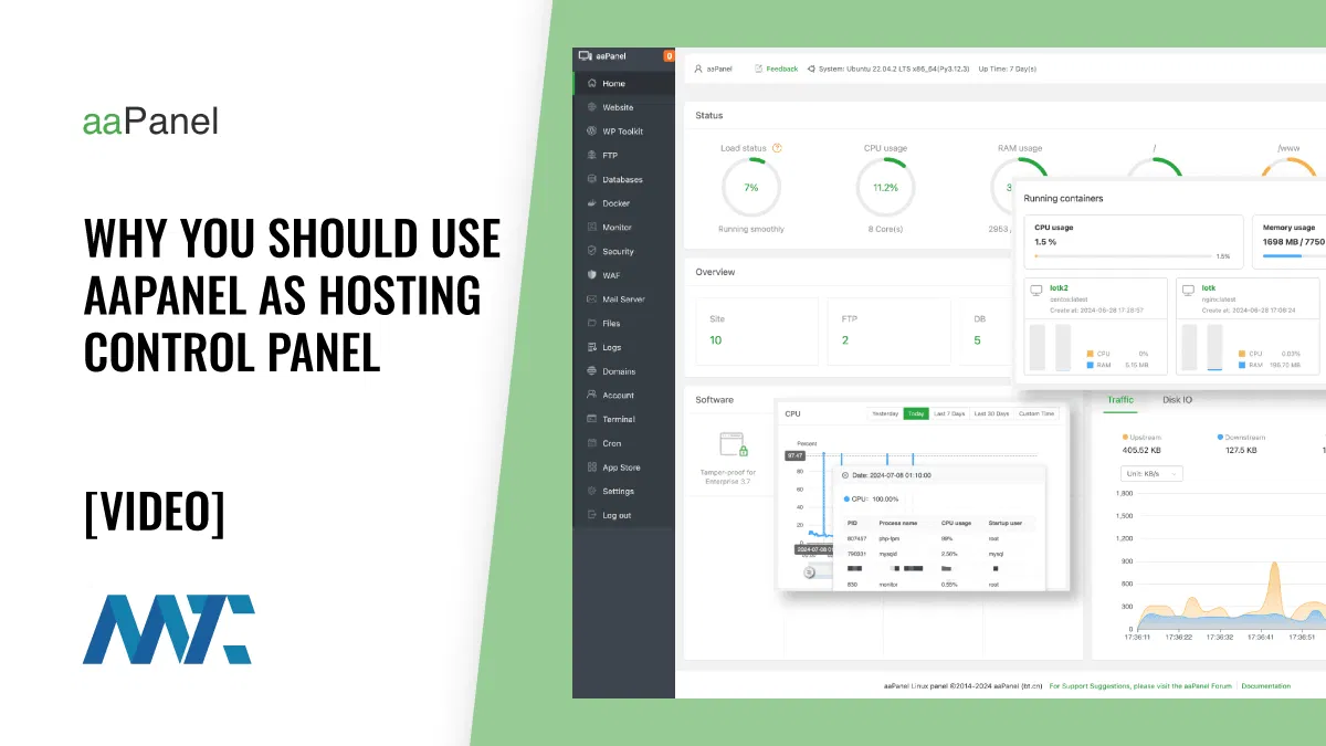 aaPanel: Web Hosting Panel