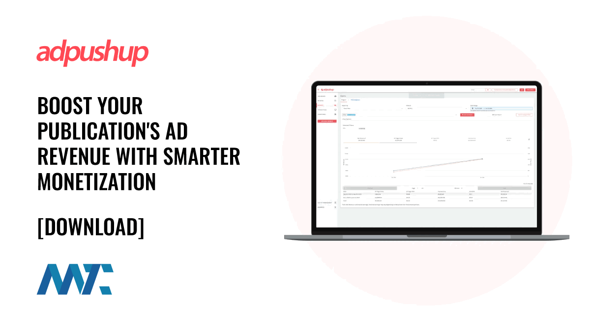 AdPushup: Boost Publisher Ad Revenue