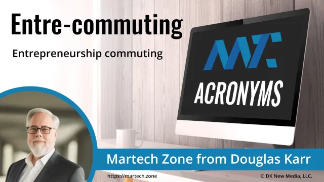 Entre-Commuting: Entrepreneurship Commuting