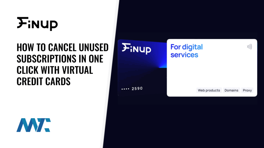 Finup: Virtual Credit Cards