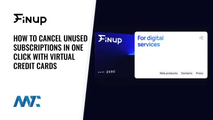 Finup: Virtual Credit Cards