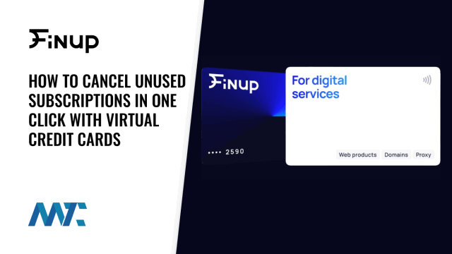 Finup: Virtual Credit Cards