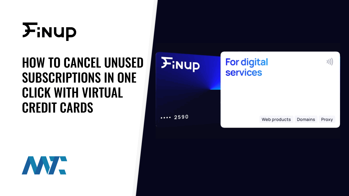 Finup: Virtual Credit Cards