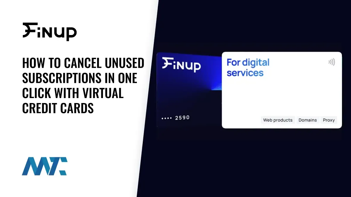Finup: Virtual Credit Cards