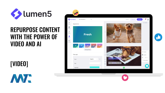 Lumen5: Convert Text to Video Using AI