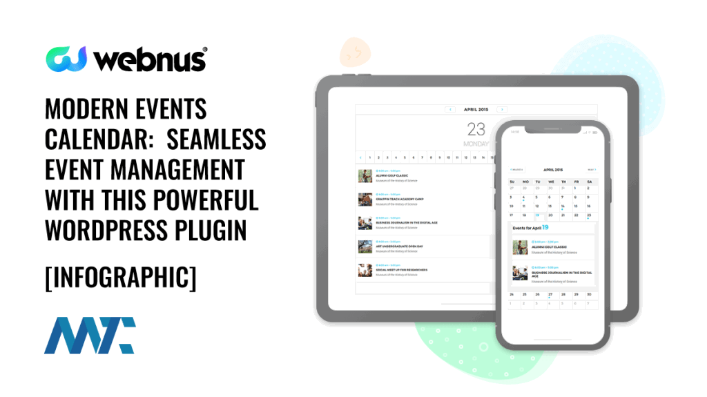 Webnus Modern Event Calendar Event Management For WordPress Plugin